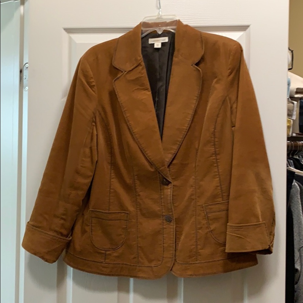 Corduroy Suit Jacket